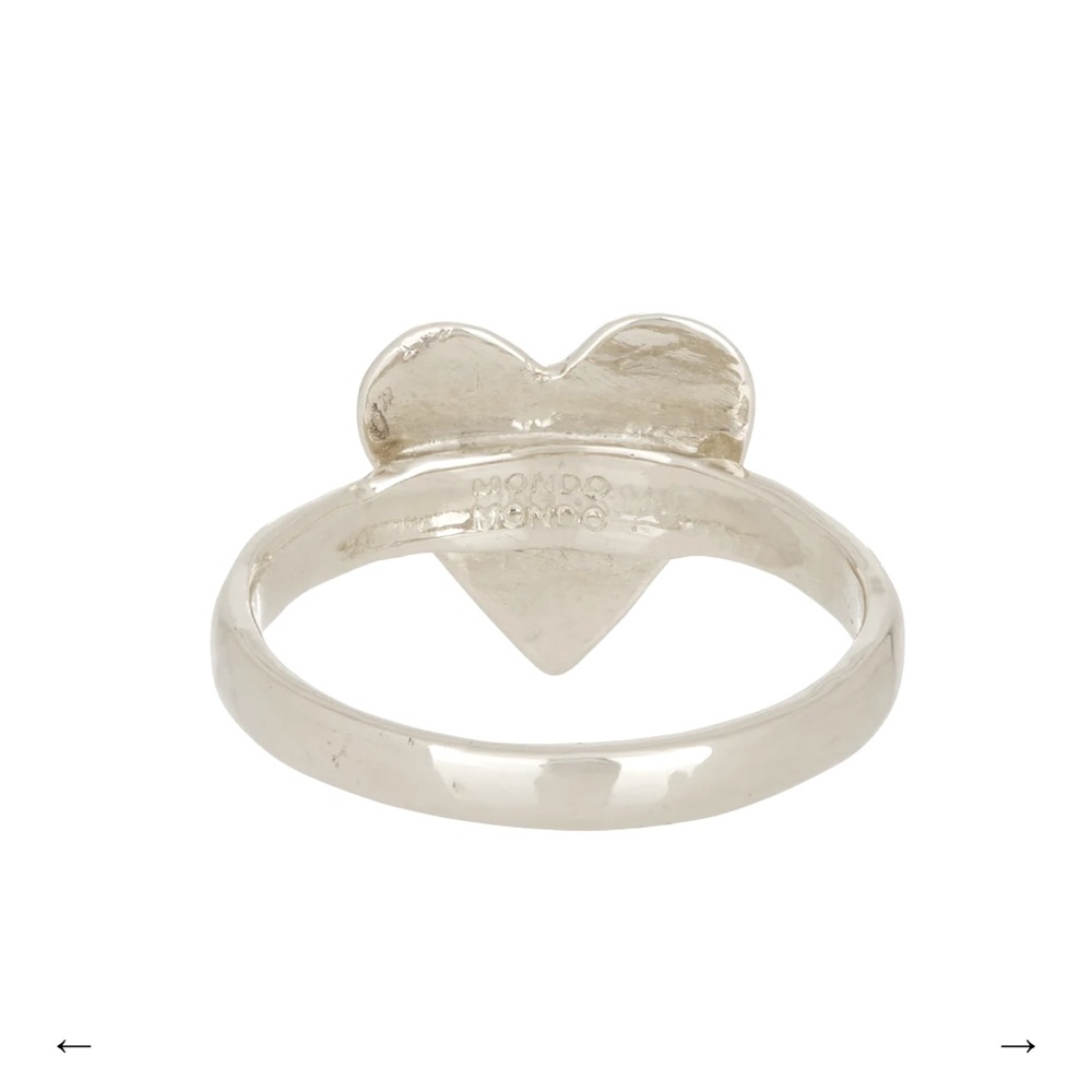 Mondo Mondo • Sterling Silver Heart Ring 🔅NWOT🔅 - Picture 8 of 9